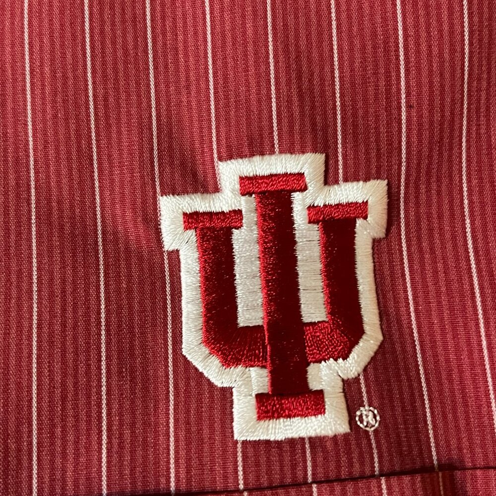 INDIANA HOOSIERS IU Dress Shirt - like new condition, size adult small - Picture 2 of 5